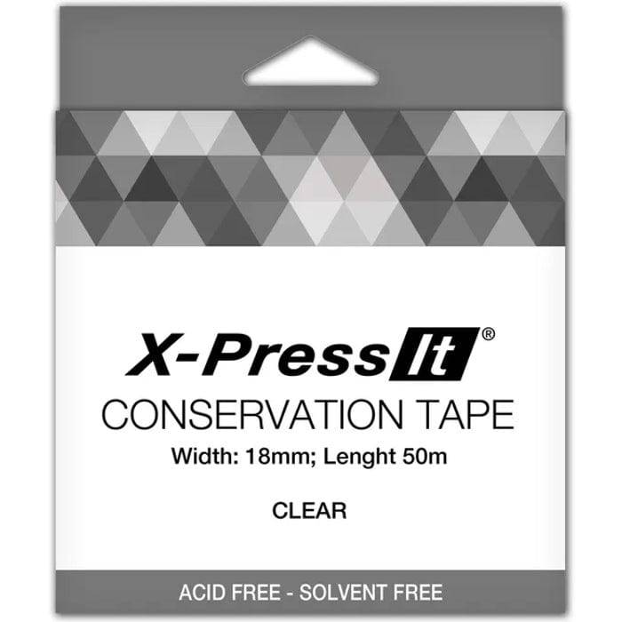 XPRESS XPRESS 18mm Clear x 50 Metres Xpress It Conservation Tape